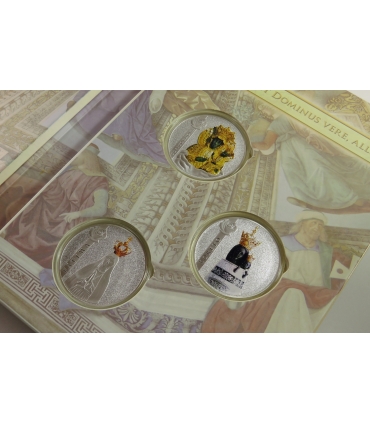 Shrines of Europe – Totus Tuus, O Maria! – 6 medali platerowanych, sanktuaria maryjne, etui kolekcjonerskie