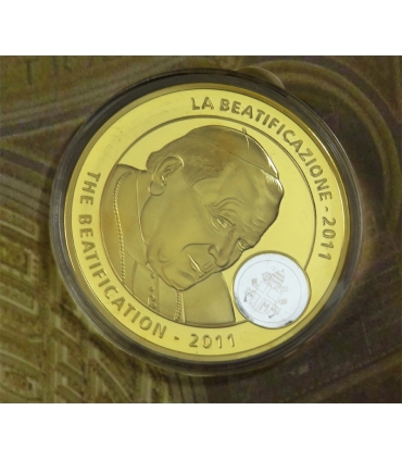 Życie Jana Pawła II – komplet 2 albumów z 7 medalami