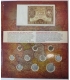 Monety II Rzeczypospolitej – zestaw kolekcjonerski 7 monet + z banknot 100 zł 1934,  certyfikat, etui