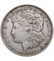 USA 1 dolar, Dolar Morgana, 1921, D, stan 3