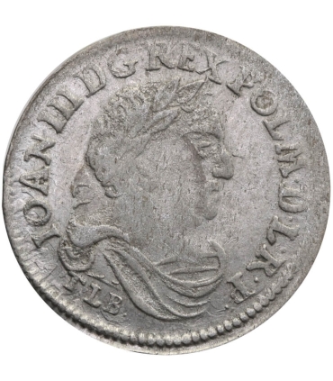 Jan III Sobieski, Szóstak 1680, stan 4