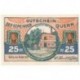 3 szt. x 25 Pf banknot zastępczy Gutschein Der Gemeinden Quern
