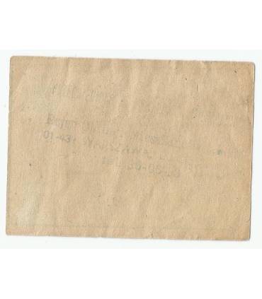 Kartka na mięso, 1989