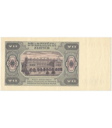 20 zł 1948, stan 1, seria HR