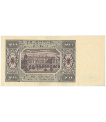 20 zł 1948, stan 1, seria HR