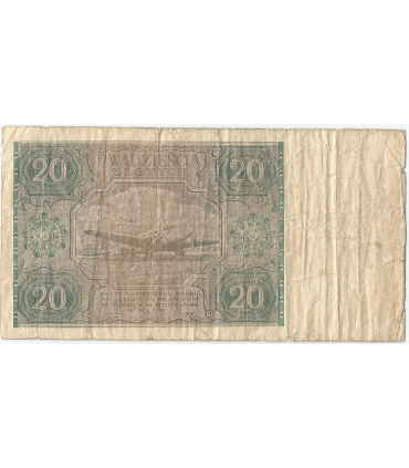 20 złotych 1946, Ser. E, stan 5