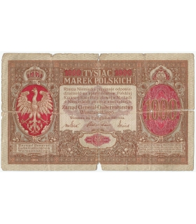 1000 marek polskich 1916, Generał, st. 5/5+