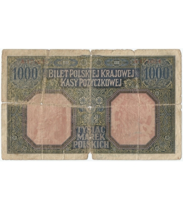 1000 marek polskich 1916, Generał, st. 5/5+