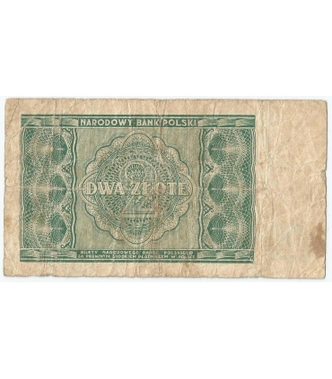 2 złote 1946, Zielony, stan 3-/4+