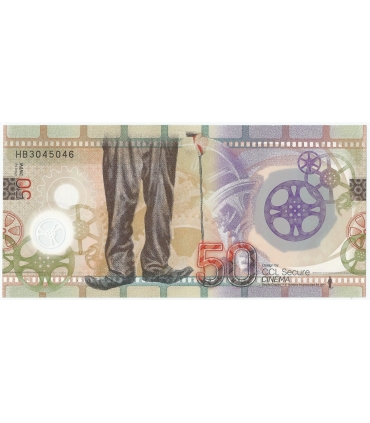 PWPW, banknot testowy Chaplin