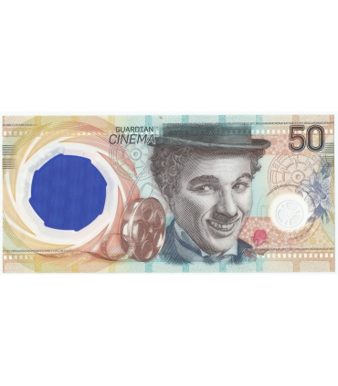 PWPW, banknot testowy Chaplin