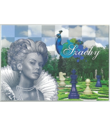 Banknot PWPW 64 Szachy + folder emisyjny