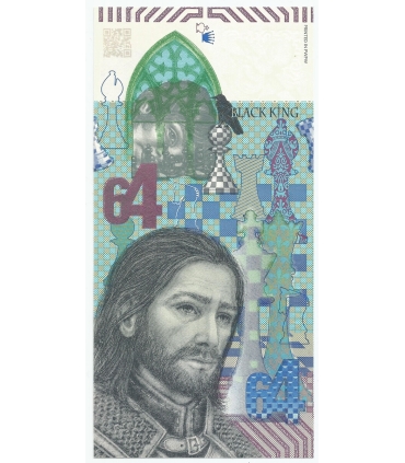 Banknot PWPW 64 Szachy + folder emisyjny