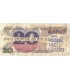 20 zł Romuald Traugutt 1982, STEMPEL OPOZYCYJNY "Wolność. Nie głosuj", duża rzadkość
