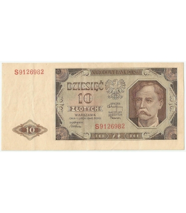 10 zł 1948, seria L, stan 4-/5+