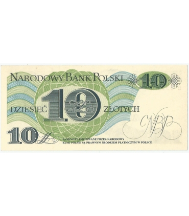 10 zł, Józef Bem, 1982, stan 1, seria B