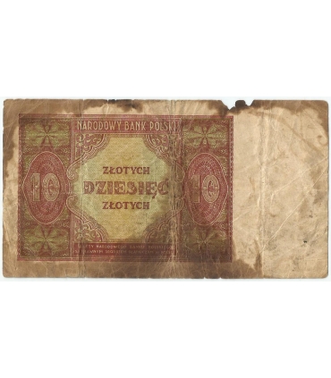 10 złotych 1946, stan 4-/5+