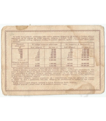 Narodowa Pożyczka Rozwoju Sił Polski 1951, 50 ZŁ