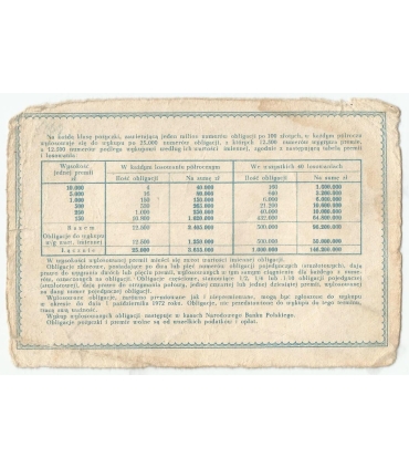 Narodowa Pożyczka Rozwoju Sił Polski 1951, 10 zł