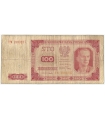100 zł, 1948, seria FW, stan 3-/4+, rzadsza seria bez ramki