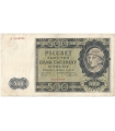 Banknot 500 złotych 1940 stan 3-/3, Ser. A, Góral