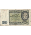 Banknot 500 złotych 1940 stan 4, Ser. B, Góral