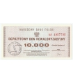 Depozytowy bon rewaloryzacyjny na 10.000 złotych, 1982, AA