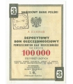 NBP, Depozytowy bon oszczędnościowy trzyletni na 100.000 złotych