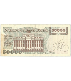 50000 zł Stanisław Staszic 1993, seria C 223033, stan 3