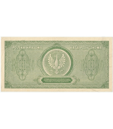 1000000 milion marek polskich 30 sierpnia 1923, Ser. Z, st. 1-
