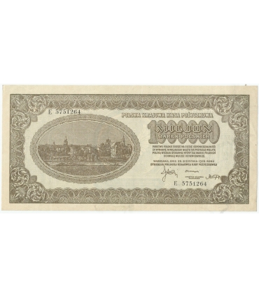 1000000 milion marek polskich 30 sierpnia 1923, Ser. Z, st. 1-
