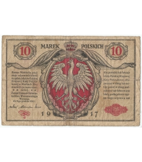 10 marek polskich 1917, Generał, stan 4