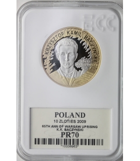 10 zł, Krzysztof Kamil Baczyński, GCN PR70
