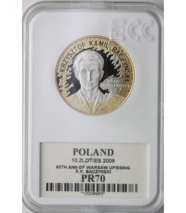 10 zł, Krzysztof Kamil Baczyński, GCN PR70