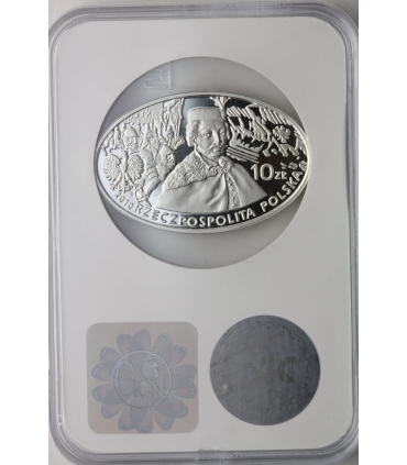 10 zł, Kłuszyn - wielkie bitwy, rok 2010, GCN PR70