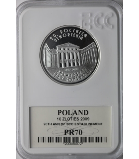 10 zł, 90-lecie Najwyższej Izby Kontroli (NIK), GCN PR70