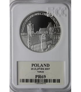 20 zł, Miasto średniowieczne w Toruniu, GCN PR69