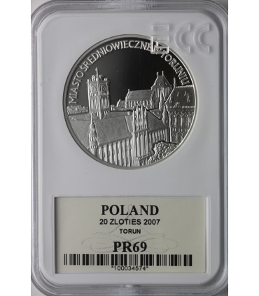 20 zł, Miasto średniowieczne w Toruniu, GCN PR69