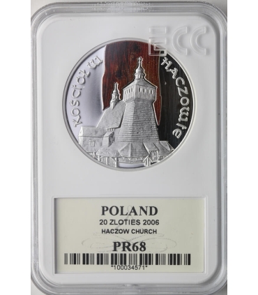 20 zł Kościół w Haczowie GCN PR68