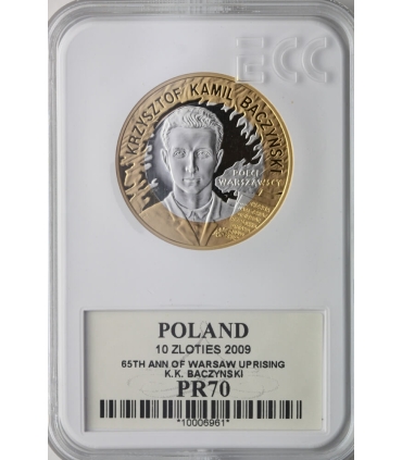 10 zł, Krzysztof Kamil Baczyński, GCN PR70