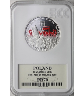 10 zł, Polska droga do wolności (wybory 1989, JPII), GCN PR70