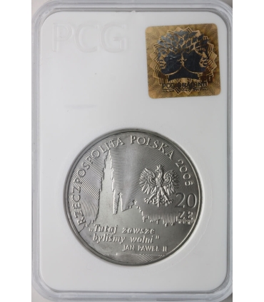 20 zł, 350-lecie obrony Jasnej Góry, PCG PR69