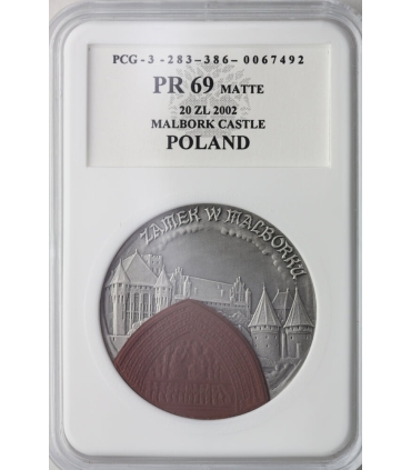 20 zł, Zamek w Malborku, Malbork, PCG PR69