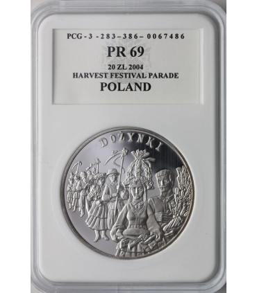 20 zł Dożynki PCG PR69