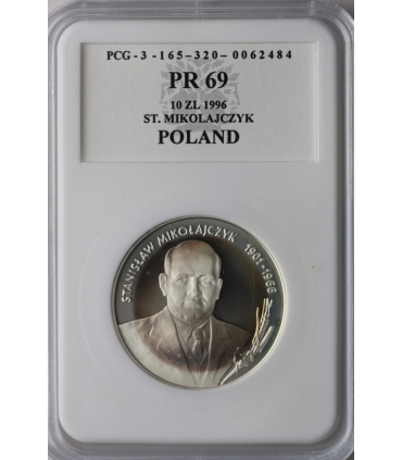 10 zł, Stanisław Mikołajczyk PCG PR69