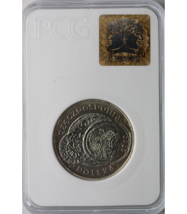 10 zł, 1000-lecie zjazdu w Gnieźnie (Gniezno), PR70, PCG