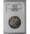 10 zł, 25 rocznica śmierci księdza Popiełuszki (Popiełuszko), PCG PR70