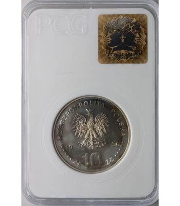 10 zł, 40. rocznica wydarzeń poznańskich czerwiec 1956 r., PCG PR69