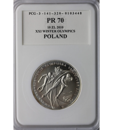 10 zł, Polska Reprezentacja Olimpijska Vancouver 2010, PCG PR70