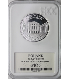 10 zł, 90-lecie Najwyższej Izby Kontroli (NIK), GCN PR70